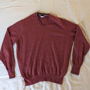 Brunello Cucinelli V-Neck Wool-Cashmere Sweater